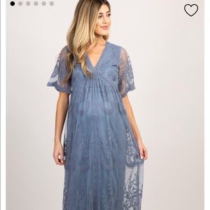 Pinkblush maternity photo shoot gown